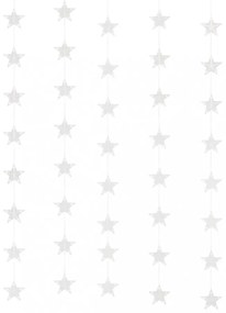 8 funkciós csillagdíszes fényfüggöny 200 meleg fehér LED-del