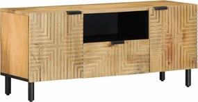 vidaXL barna tömör mangófa TV-szekrény 105 x 33 x 46 cm