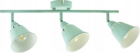 Mennyezeti Lámpa Fali Led Lámpa Mozgatható Spot Fali lámpa 3x E14 Menta Fiona