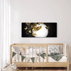 Kép - Arany motívumokkal díszített labda (120x50 cm)
