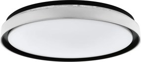 EGLO 99781 SELUCI Kerek Mennyezeti Lámpa Fehér, Fekete, Átlátszó LED IP20
