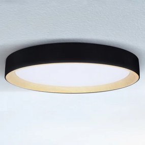 Brilagi - LED dimmelhető mennyezeti lámpatest LARIOS LED/72W/230V fekete Ø 59 cm + távirányító