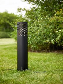 MARKSLÖJD 108174 GARDEN24 Modern Kültéri Állólámpa Fekete LED IP44