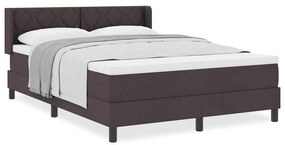 Boxspring ágy matraccal matracmal Sötét Barna 160 x 200 cm