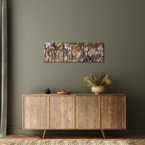 Kép - Fák (órával) (90x30 cm)