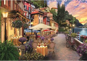 Olaszország Lake Como 500 db-os Compact puzzle Clementoni