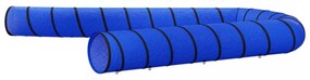 kék poliészter kutyaalagút Ø50 x 1000 cm