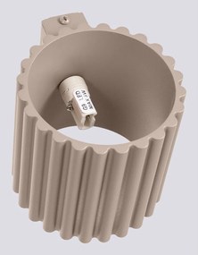 Szürkésbarna fali lámpa ø 10 cm Zora – Sollux