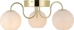 NORLYS 2312506035 FRANCA Mennyezeti Csillár Fehér, Sárgaréz E14 IP20