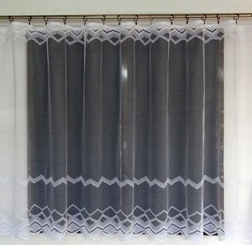 Mg Függöny 4392 Fehér 300X120 kész szalaggal