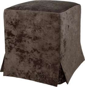 Cube puff huzat - E60 - barna szövet R