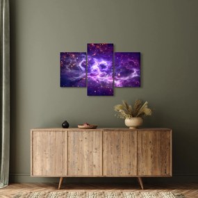 Kép - Lila Univerzum (90x60 cm)