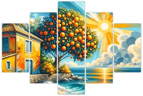 Kép - Ház narancsokkal I. (150x105 cm)