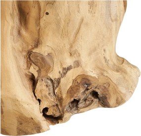 Teakfa kerek tárolóasztal ø 40 cm Palena – House Nordic