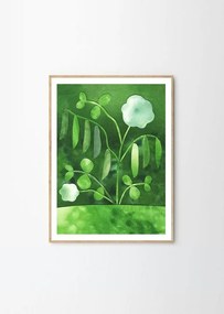 Poszter 50x70 cm Peas in Bloom – Anna Ravn Bjørn – The Poster Club