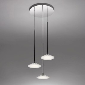 Artemide Orsa Cluster 3 0353030A, szabályozható fényerejű Led függeszték, 425 mm,