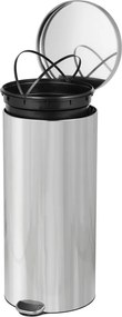 Alda Soft Close Freedom Fresh 30 l pedálos szemetes, rozsdamentes acél, fényes, 30 l