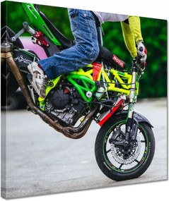 Vászonkép 30x30 Motorkerékpár Motorok Két kerék