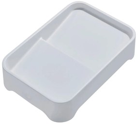 Eco Bin szürke sminktartó, 28,12 x 19,23 cm - iDesign