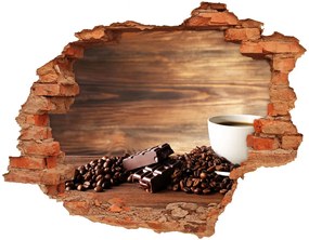 Fali matrica lyuk a falban Kávé és csokoládé nd-c-81730497