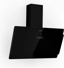 Klarstein Aurica 90, páraelszívó, 90 cm, 620 m³/ó, LED, érintőképernyős, üveg, fekete