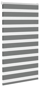 zebrafüggönnyel sötét szürke szövetszélesség 70,9 cm poliészter
