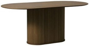 Unique Furniture NOLA Étkezőasztal 180x95 cm barna fa 48302932