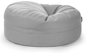 Világosszürke babzsákfotel Roll 135 – SLOWDOWN