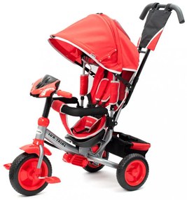 Gyerek háromkerekű bicikli Baby Mix Lux Trike piros