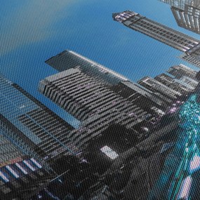 Éjszakai város képe (150x105 cm)