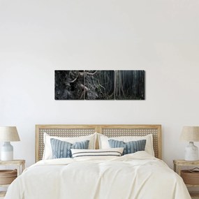 Kép - erdei tündér (órával) (90x30 cm)