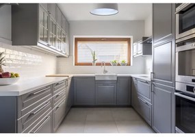 LED Mennyezeti lámpa SMART GALAXY LED/24W/230V Wi-Fi Tuya szürke/fehér + távirányító