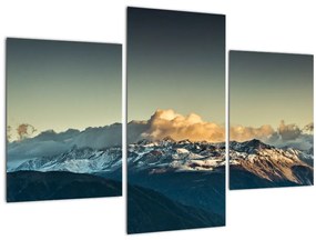 Kép - magas hegyek csúcsai (90x60 cm)