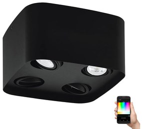 Eglo 99675 - LED RGBW Dimmelhető spotlámpa CAMINALES-Z 4xGU10/5W/230V