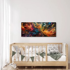 Kép - Színes absztrakció II. (120x50 cm)