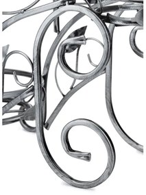 Virágállvány 88x65 cm ezüst