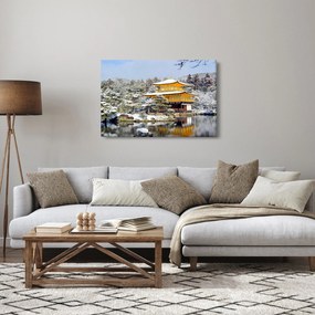 Kép - Kinkakuji, Japán (90x60 cm)