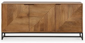 Natúr színű mangófa komód 170x79x40 cm Nereida – MOME