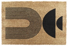 Kókuszrost lábtörlő 40x60 cm Half Moon – Artsy Doormats