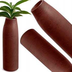 Virágtartó Magas Nagy 90 CM Piros Okker Teraszra A Nappaliba