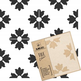 Festősablon Csempe Csempék Többször felhasználható 30x30cm Spanyol minta Turiz