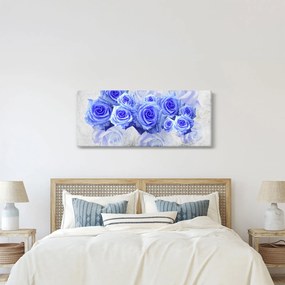 Kép - Kék rózsa (120x50 cm)