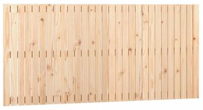tömör fenyőfa fali fejtámla 185x3x90 cm