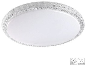 PREZENT 71313 AMBIA Ufo Lámpa Fehér, Átlátszó LED IP20