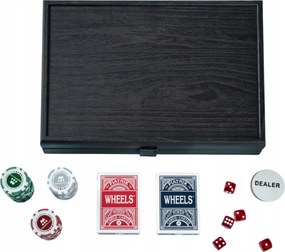 Póker játék kártyapakli szett 39x22 Manopoulos