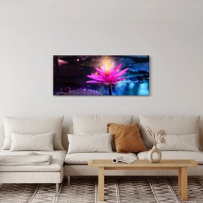 Tavirózsa a vízen képe (120x50 cm)