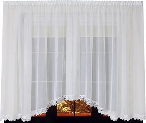 Függöny Kész Fátyol Gipszkarton 400x150 Függöny Íves