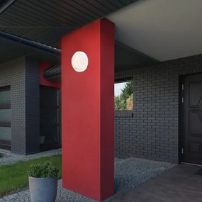 Brilo - LED újratölthető kültéri fali lámpa érzékelővel LED/4W/5V 4400 mAh IP44 fehér