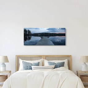 Kép - Móló a tón (120x50 cm)