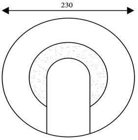 Searchlight 95410BK - LED fali lámpatest TARGET LED/7W/230V fekete